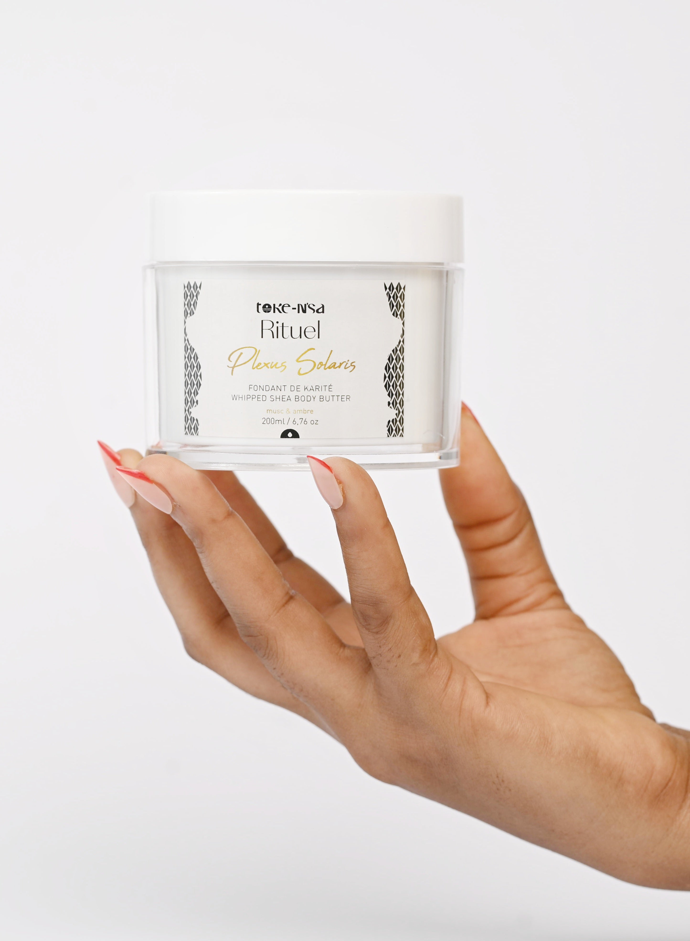 chantilly karité Tokè-n'sa 200g, senteur Plexus Solaris, soin sensoriel solaire, nutrition intense
