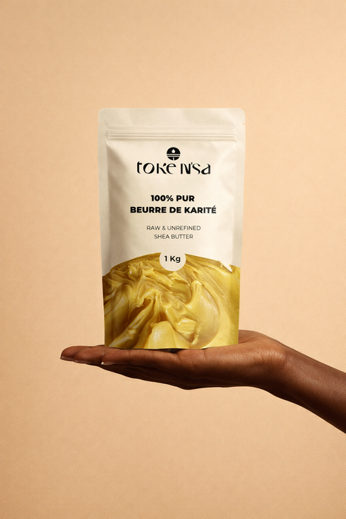 beurre de karité naturel 1kg en pochon